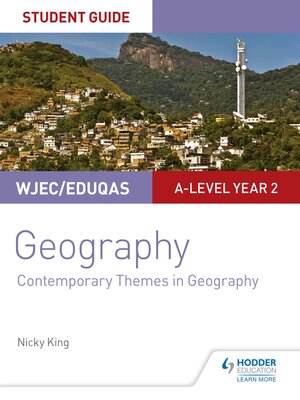 cover image of WJEC/Eduqas A-level Geography Student Guide 6